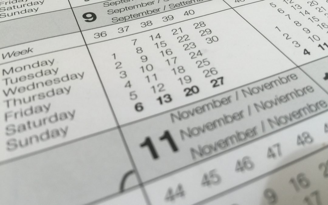 Calendario de Actividades